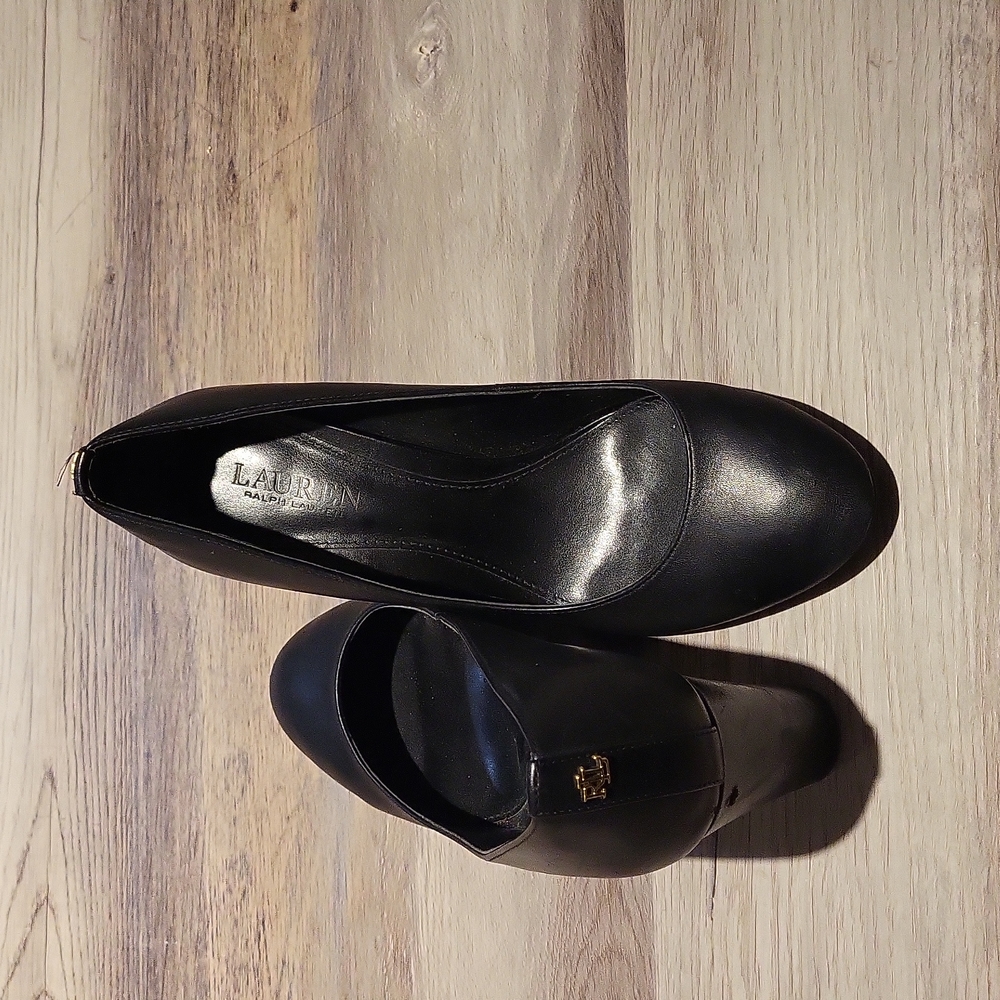 Black Ralph Lauren heels